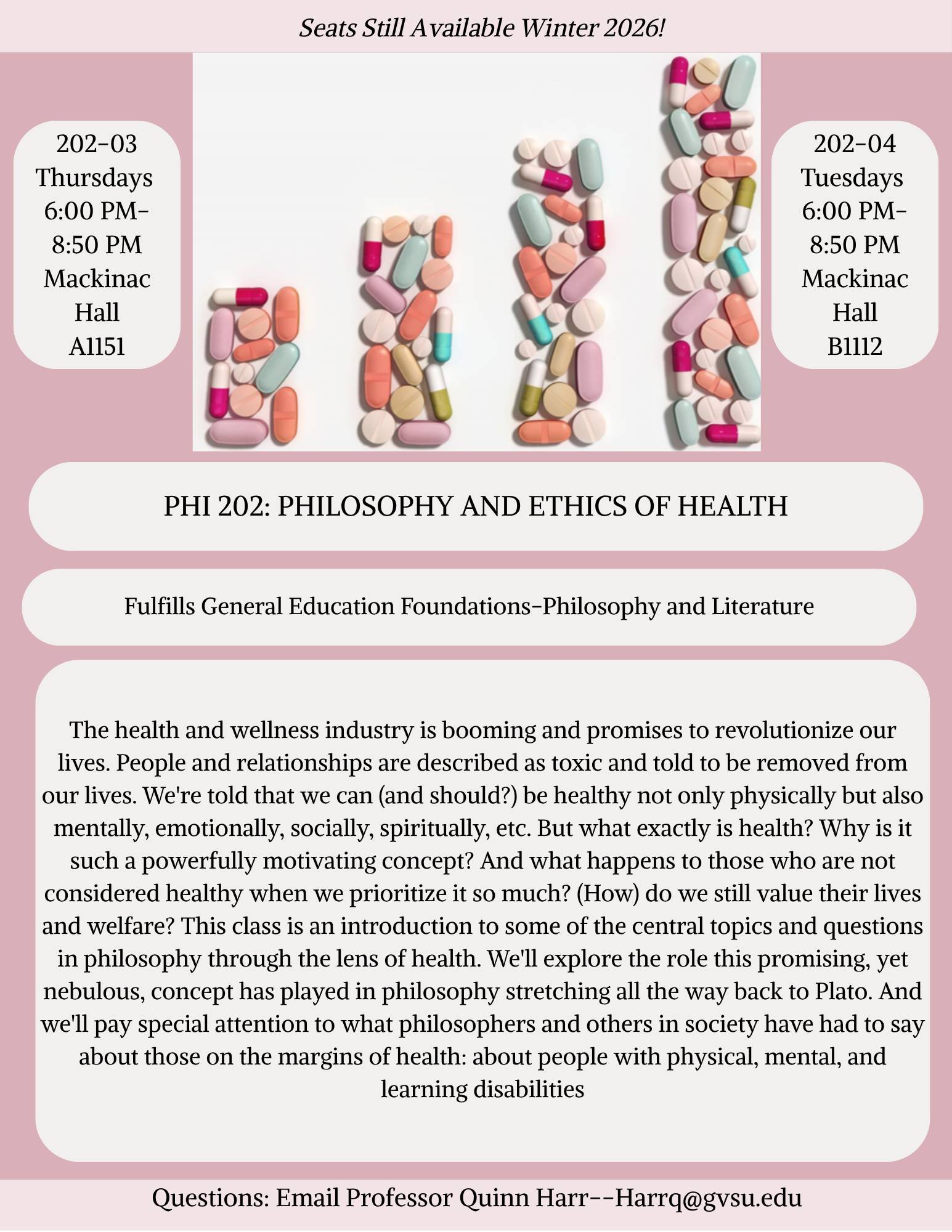 PHI 202, More Information in Caption